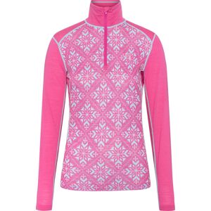 Kari Traa Women's Iselin Half Zip Bright Pink, M Kari Traa Women's Iselin Half Zip Bright Pink, M