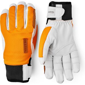 Hestra Ergo Grip Active Wool Terry - 5 Finger Orange/Off White, Orange/Offwhite, 8 Hestra Ergo Grip Active Wool Terry - 5 Finger Orange/Off White, Orange/Offwhite, 8