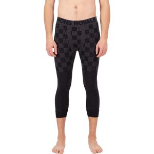 Mons Royale Men's Ascender Merino Seamless 3/4 Legging Forged Iron/Black, M Mons Royale Men's Ascender Merino Seamless 3/4 Legging Forged Iron/Black, M