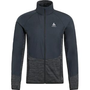Odlo Men's Run Easy Warm Hybrid Jacket Black - Black, S Odlo Men's Run Easy Warm Hybrid Jacket Black - Black, S