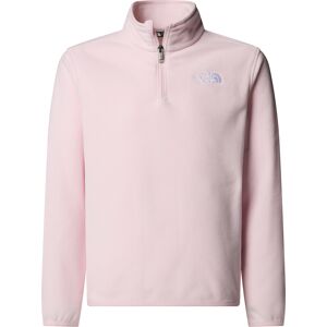 The North Face Teens' Glacier 1/4 Zip Pullover Pale Blossom, XS The North Face Teens' Glacier 1/4 Zip Pullover Pale Blossom, XS