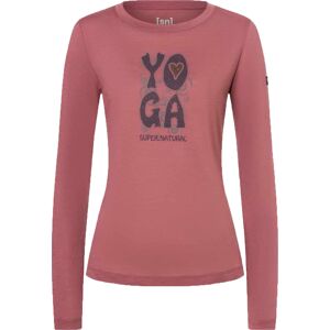 super.natural Women's Heart Of Yoga Longsleeve Roan Rouge/various, L super.natural Women's Heart Of Yoga Longsleeve Roan Rouge/various, L