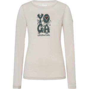 super.natural Women's Heart Of Yoga Longsleeve Silver Lining/various, XS super.natural Women's Heart Of Yoga Longsleeve Silver Lining/various, XS
