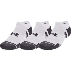Under Armour Unisex UA Performance Tech 3pk No Show Socks White, 47.5-50.5 Under Armour Unisex UA Performance Tech 3pk No Show Socks White, 47.5-50.5