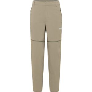 Jack Wolfskin Men's Hikeout Zip Off Pants Stone, 46 Regular Jack Wolfskin Men's Hikeout Zip Off Pants Stone, 46 Regular