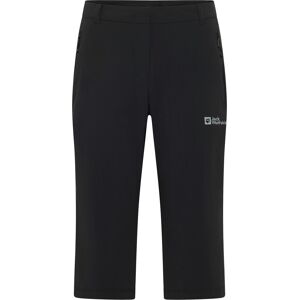 Jack Wolfskin Women's Hikeout 3/4 Pants Black, 44 Regular Jack Wolfskin Women's Hikeout 3/4 Pants Black, 44 Regular