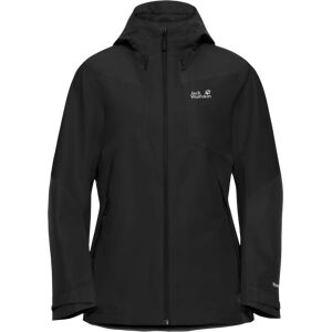 Jack Wolfskin Women's Flextrail 2L Jacket Black, S Jack Wolfskin Women's Flextrail 2L Jacket Black, S