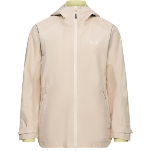 Jack Wolfskin Women's Litestride 3in1 Jacket Oyster, L Jack Wolfskin Women's Litestride 3in1 Jacket Oyster, L
