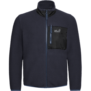 Jack Wolfskin Kids' Lite Curl Fz Dark Navy, 152 Jack Wolfskin Kids' Lite Curl Fz Dark Navy, 152