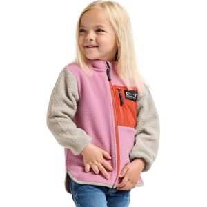 Didriksons Kids' Anten Full Zip Light Heather Pink, 120 Didriksons Kids' Anten Full Zip Light Heather Pink, 120