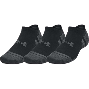 Under Armour Unisex UA Performance Tech 3pk No Show Socks Black, 47.5-50.5 Under Armour Unisex UA Performance Tech 3pk No Show Socks Black, 47.5-50.5