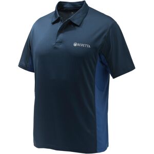 Beretta Unisex Flash Tech Polo Blue Total Eclipse, S Beretta Unisex Flash Tech Polo Blue Total Eclipse, S