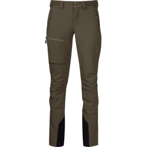 Bergans Women's Breheimen Softshell Pants Dark Green Mud, L Bergans Women's Breheimen Softshell Pants Dark Green Mud, L