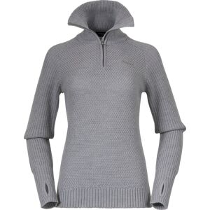 Bergans Women's Ulriken Jumper Magnesium Grey, S Bergans Women's Ulriken Jumper Magnesium Grey, S