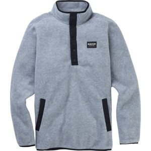 Burton Men's Hearth Fleece Pullover Gray Heather, XXL Burton Men's Hearth Fleece Pullover Gray Heather, XXL