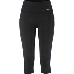 Craft Women's Essence Capri 3 Black, XXL Craft Women's Essence Capri 3 Black, XXL