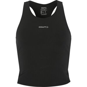 Craft Women's Hypervent Cropped Pocket Singlet Black, XL Craft Women's Hypervent Cropped Pocket Singlet Black, XL