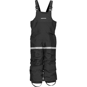 Didriksons Kids' Bjärven Bib Pants Black, 80 Didriksons Kids' Bjärven Bib Pants Black, 80