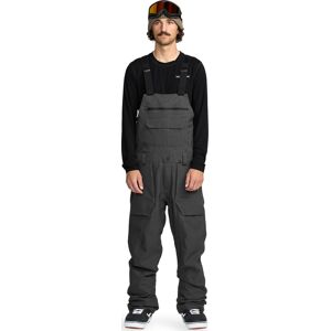 Volcom Men's Roan Bib Overall Dark Grey, S Volcom Men's Roan Bib Overall Dark Grey, S