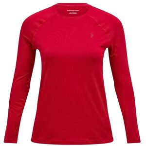 Peak Performance Women's Spirit Crew Tech Burgundy, S Peak Performance Women's Spirit Crew Tech Burgundy, S
