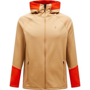 Peak Performance Men's Rider Essentials Zip Hood Sierra Sand/solar Burst/, XXL Peak Performance Men's Rider Essentials Zip Hood Sierra Sand/solar Burst/, XXL