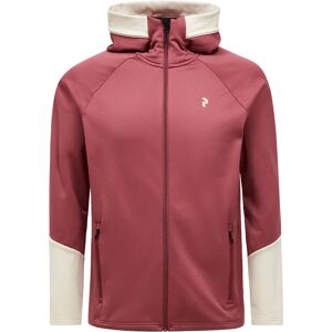 Peak Performance Men's Rider Essentials Zip Hood Wild Rouge, L Peak Performance Men's Rider Essentials Zip Hood Wild Rouge, L