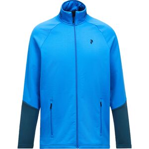 Peak Performance Men's Rider Essentials Zip Jacket Azure Ascent/mountain Lake/, L Peak Performance Men's Rider Essentials Zip Jacket Azure Ascent/mountain Lake/, L