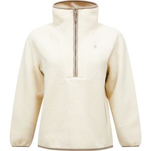 Peak Performance Women's Naturerush Pile Half Zip Sand Fog, L Peak Performance Women's Naturerush Pile Half Zip Sand Fog, L