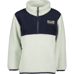 Didriksons Kids' Gosig Half Zip Pale Mint, 120 Didriksons Kids' Gosig Half Zip Pale Mint, 120