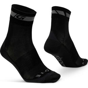 Gripgrab Merino Regular Cut Sock Black, L Gripgrab Merino Regular Cut Sock Black, L