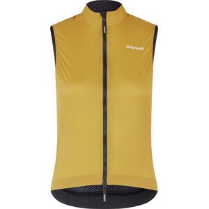 Women's GripGrab PACR Windproof Lightweight Vest Mustard Yellow, L Women's GripGrab PACR Windproof Lightweight Vest Mustard Yellow, L
