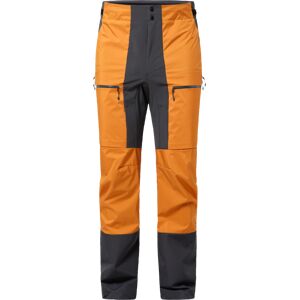 Haglöfs Men's L.I.M Hybrid Touring Pant Desert Yellow/Magnetite, S Haglöfs Men's L.I.M Hybrid Touring Pant Desert Yellow/Magnetite, S