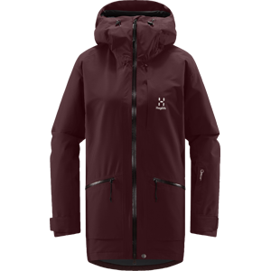 Haglöfs Women's Lumi Insulated Parka Burgundy Brown, XS Haglöfs Women's Lumi Insulated Parka Burgundy Brown, XS