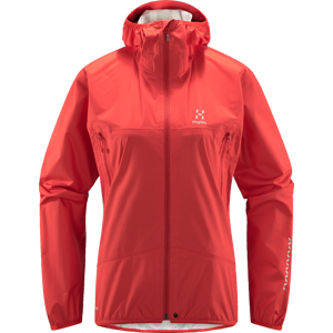 Haglöfs Women's L.I.M Proof Jacket Poppy Red, XS Haglöfs Women's L.I.M Proof Jacket Poppy Red, XS