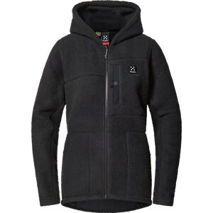 Haglöfs Women's Malung Pile Hood True Black, XS Haglöfs Women's Malung Pile Hood True Black, XS