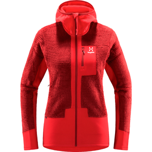 Haglöfs Women's ROC Spitz Mid Hood Corrosion/Poppy Red, XS Haglöfs Women's ROC Spitz Mid Hood Corrosion/Poppy Red, XS