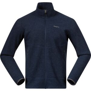 Bergans Men's Rabot Merino Fleece Midlayer Jacket Navy Blue, XL Bergans Men's Rabot Merino Fleece Midlayer Jacket Navy Blue, XL