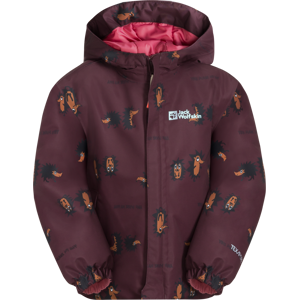 Jack Wolfskin Kids' Gleely 2-Layer Insulated Print Jacket Boysenberry 51, 92 Jack Wolfskin Kids' Gleely 2-Layer Insulated Print Jacket Boysenberry 51, 92