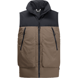 Jack Wolfskin Unisex Dellbrueck Vest Chestnut, S Jack Wolfskin Unisex Dellbrueck Vest Chestnut, S