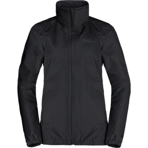 Jack Wolfskin Women's Stormy Point 2-Layer Jacket Black, XS Jack Wolfskin Women's Stormy Point 2-Layer Jacket Black, XS