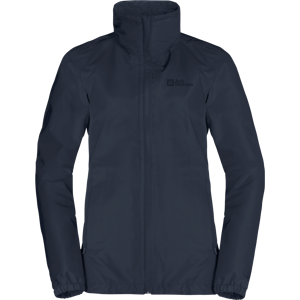 Jack Wolfskin Women's Stormy Point 2-Layer Jacket Night Blue, XS Jack Wolfskin Women's Stormy Point 2-Layer Jacket Night Blue, XS
