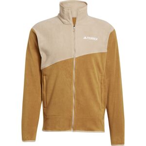 Adidas Men's Terrex Multi Full-ZIP Fleece Jacket Brostr/cardbo, S Adidas Men's Terrex Multi Full-ZIP Fleece Jacket Brostr/cardbo, S