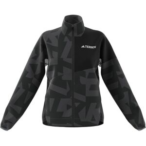 Adidas Women's Terrex Multi Printed Wind Jacket Black/carbon, L Adidas Women's Terrex Multi Printed Wind Jacket Black/carbon, L
