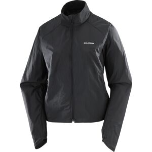 Salomon Women's SHAKEout FLY Jacket Deep Black, Deep Black/, XL Salomon Women's SHAKEout FLY Jacket Deep Black, Deep Black/, XL