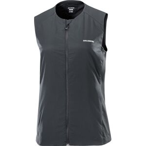 Salomon Women's Mountain Flex Hybrid Vest Deep Black, S Salomon Women's Mountain Flex Hybrid Vest Deep Black, S
