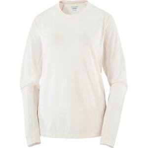 Salomon Women's Shkout Core Long Sleeve Tee Whisper White, XL Salomon Women's Shkout Core Long Sleeve Tee Whisper White, XL