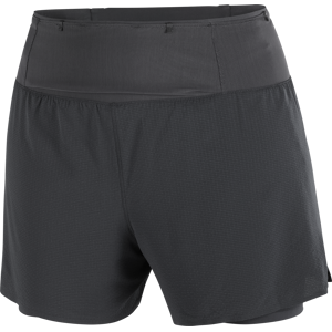 Salomon Women's Sense Aero 2in1 Trail 4" Deep Black, XL Salomon Women's Sense Aero 2in1 Trail 4" Deep Black, XL