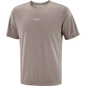 Salomon Men's Shkout Core Short Sleeve Tee Iron, S Salomon Men's Shkout Core Short Sleeve Tee Iron, S