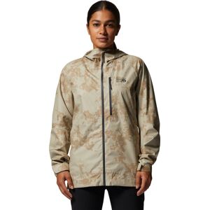 Mountain Hardwear Ozonic Vandtæt Damejakke, Brun Mountain Hardwear Ozonic Vandtæt Damejakke, Brun