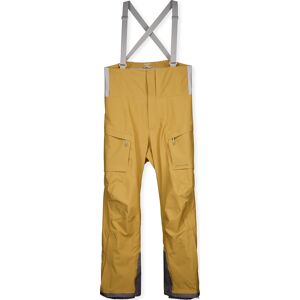 Houdini Men's Rollercoaster Bib Pants Greenish Gold, S Houdini Men's Rollercoaster Bib Pants Greenish Gold, S